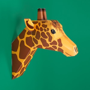 Create Your Own Gentle Giraffe Head