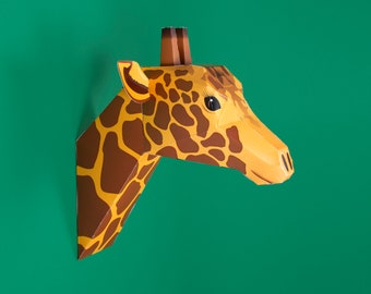 Create Your Own Gentle Giraffe Head