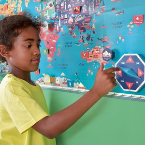 Create Your Own GIANT WORLD MAP