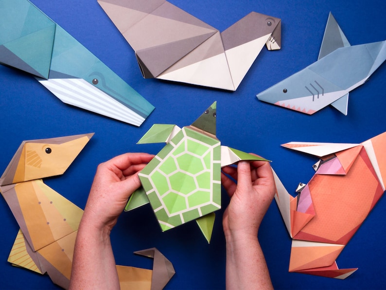 Create Your Own Giant Ocean Origami image 2