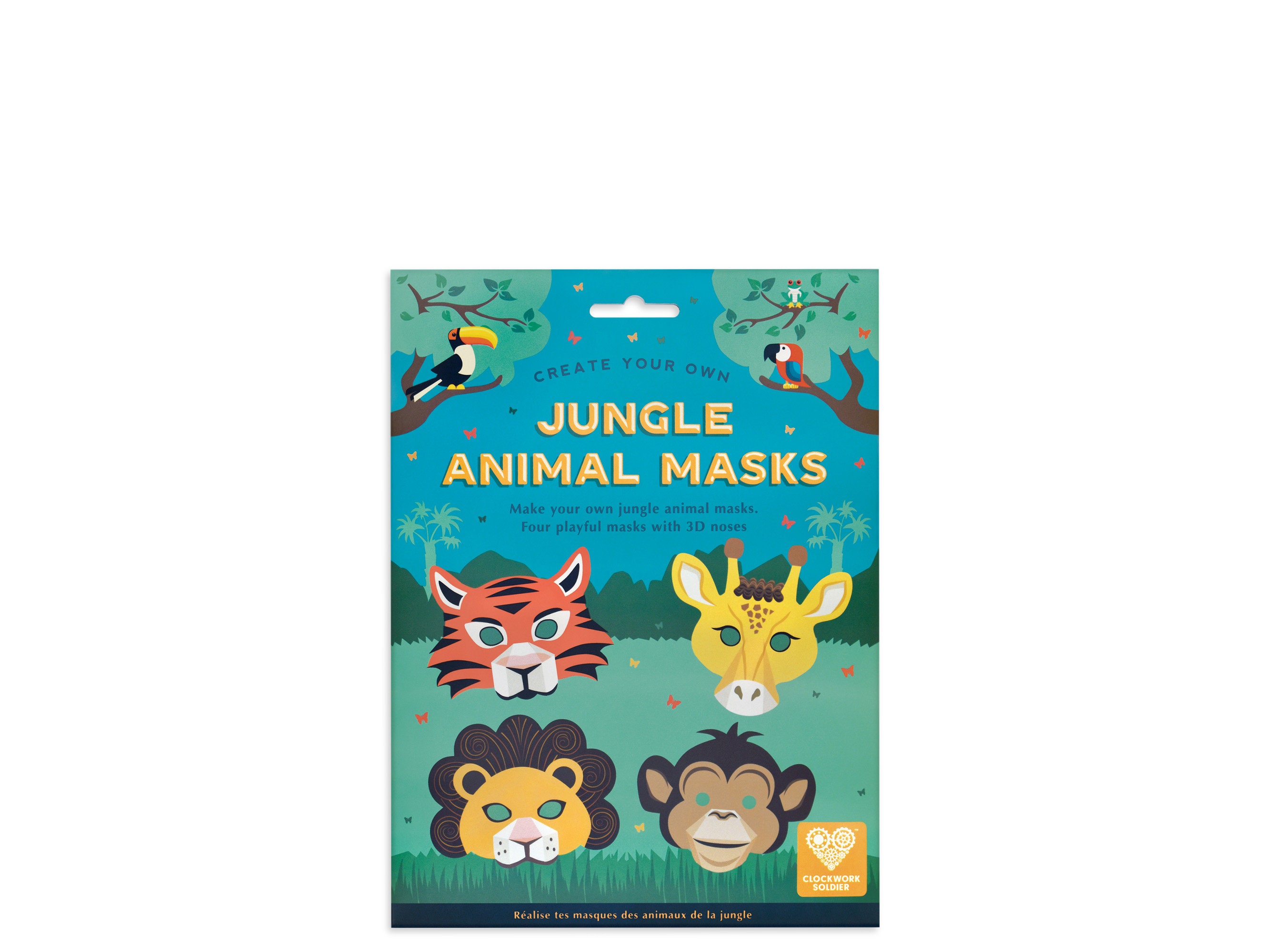 Make-Your-Own Animal Masks  Buy at the Jewish School Supply Company
