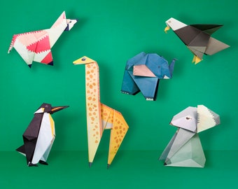 Crea tu propio origami de animales gigantes