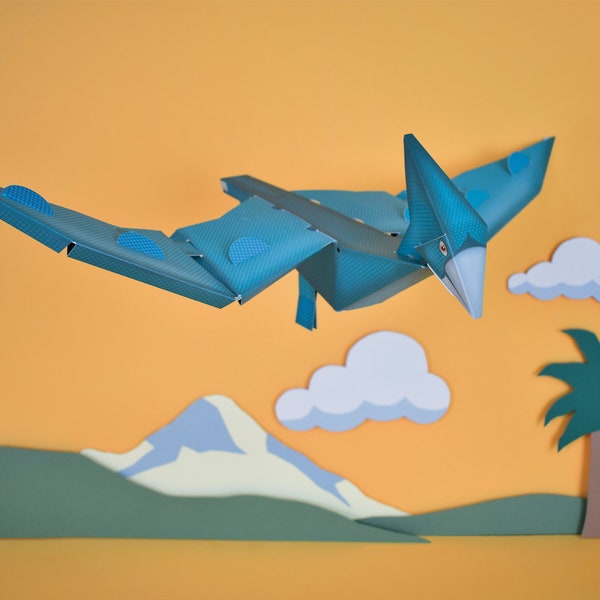 Flying Dinosaur Etsy