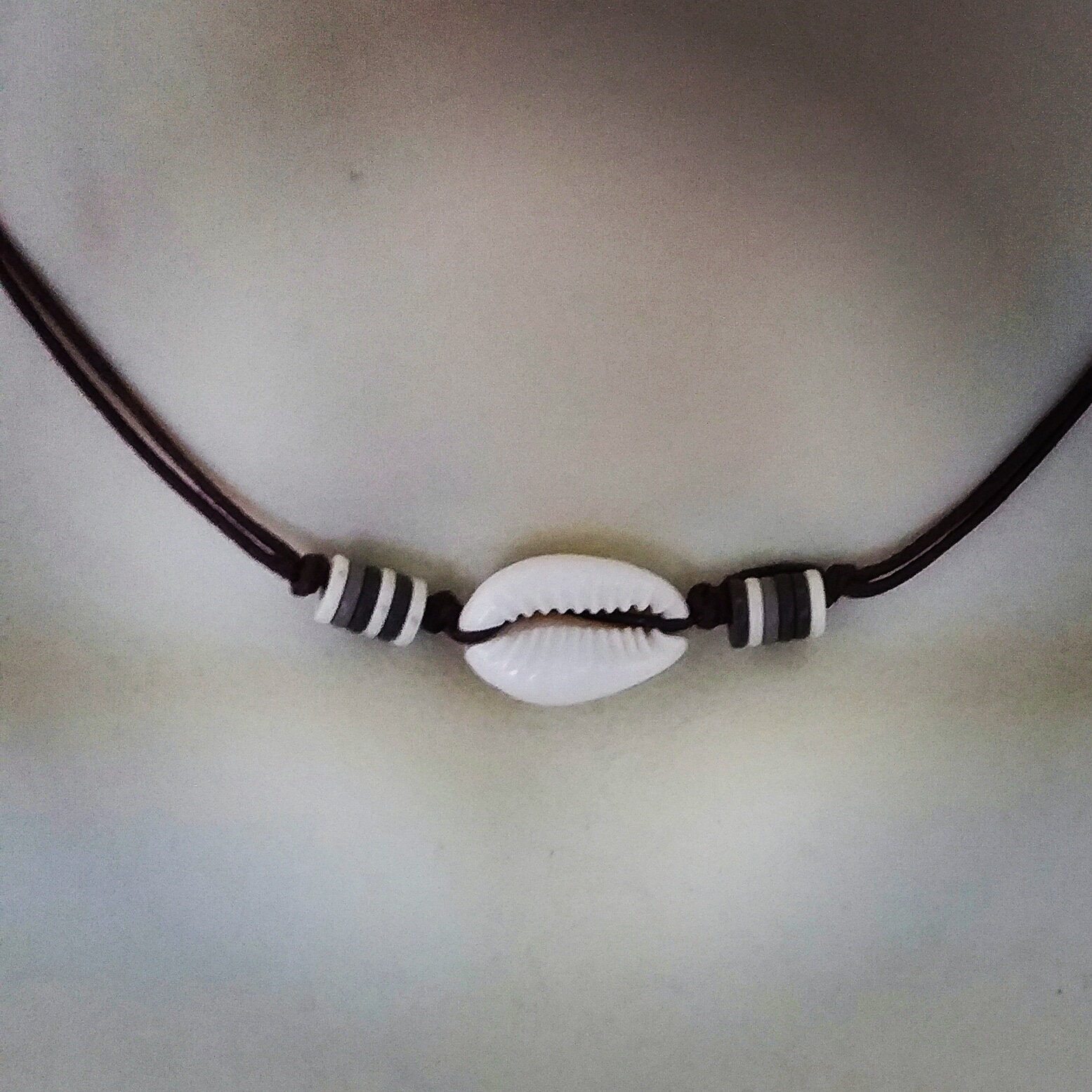 Shell Necklace Women Natural Cowrie Shell Beach Boho Handmade
