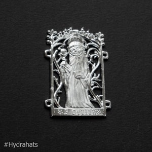 Medieval pilgrims badge Saint Otilia