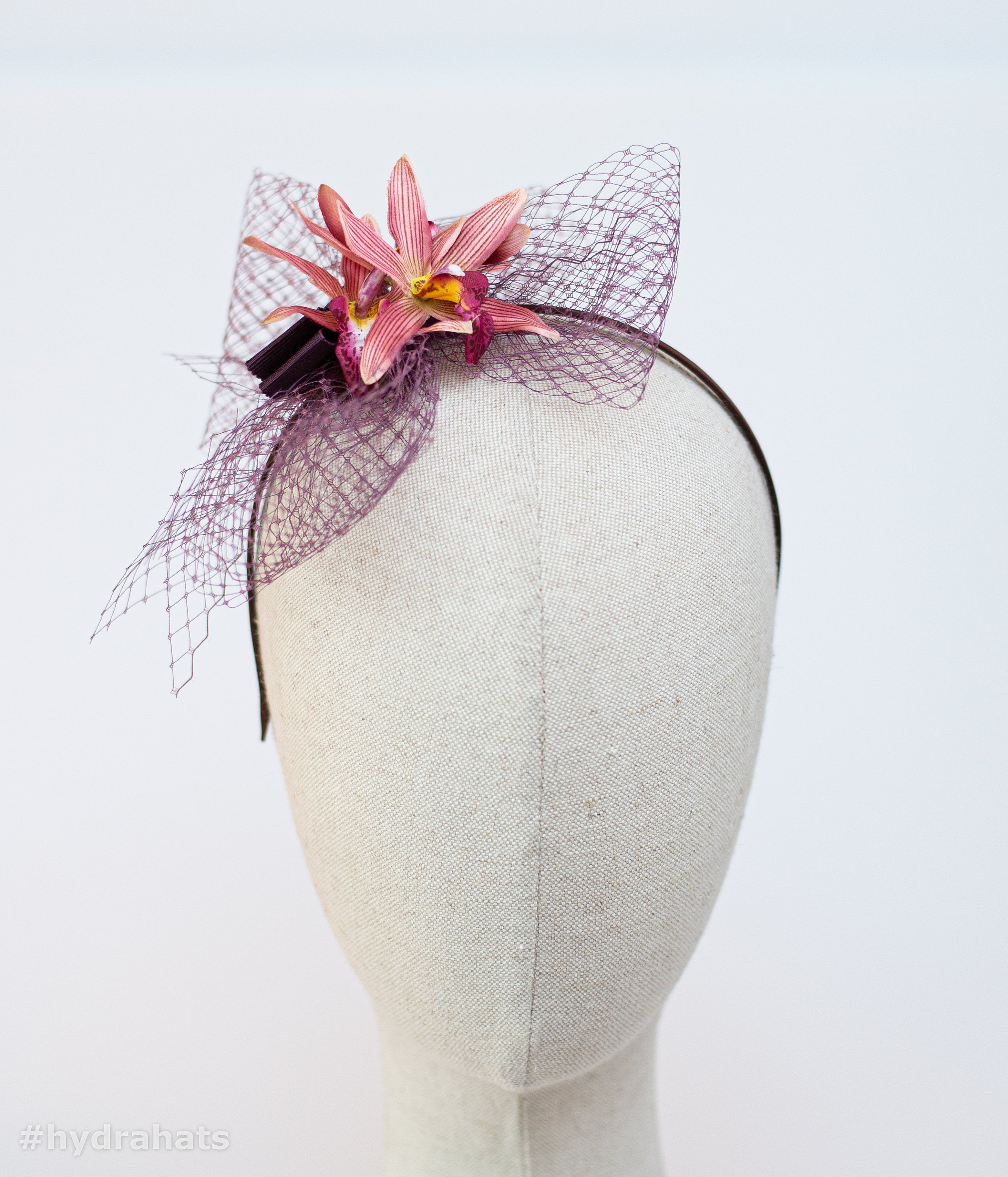 Flower Fascinator for Woman Headpiece for Spring - Etsy