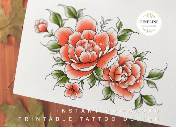 Free Flower Designs For Tattoos, Download Free Flower Designs For Tattoos  png images, Free ClipArts on Clipart Library