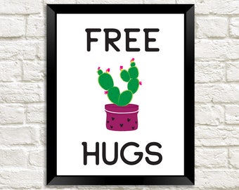 Free Hugs Printable - Etsy