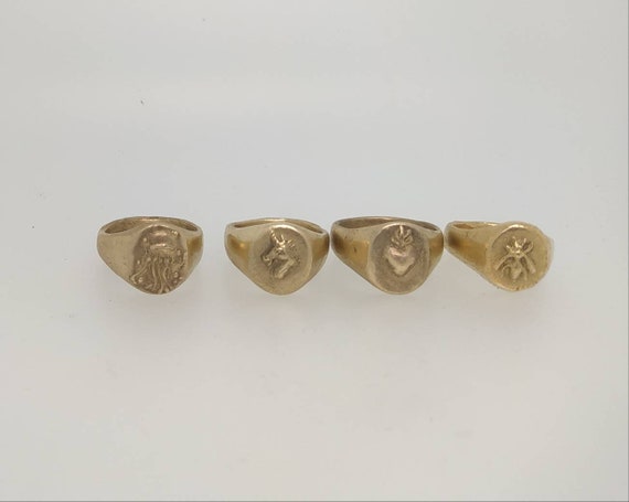 Ancient ring/Signet ring/greek and Roman ring/last wax tecnique/Hand made jewelry/Jewelry history/Bronze or silver ring