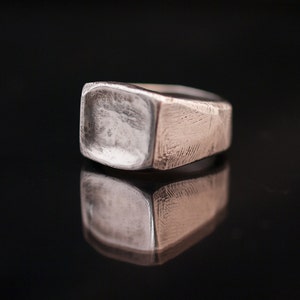 anello con sigillo// anello argento// fatto a mano// anellovintage// anello hipster // anello biker // spedizione gratuita in tutto il mondo
