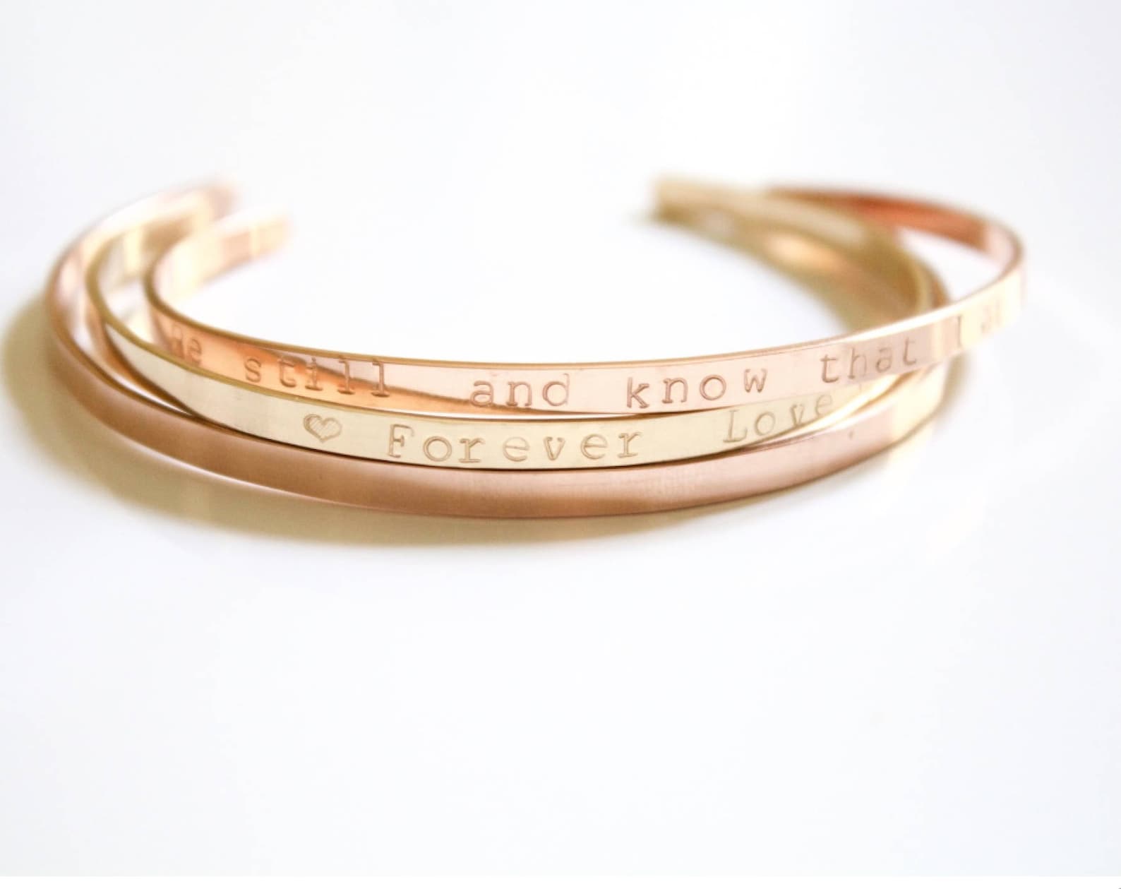 Personalized Cuff Bracelet//gold Cuff Bracelet//inspirational Etsy