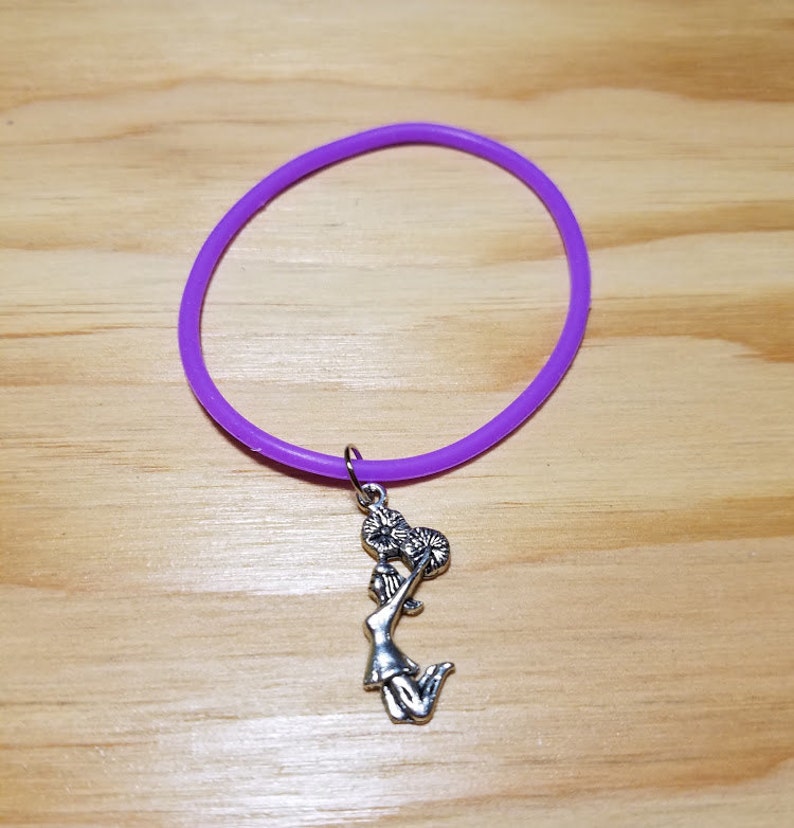Cheerleader Bracelets Party Favors 10 Pieces