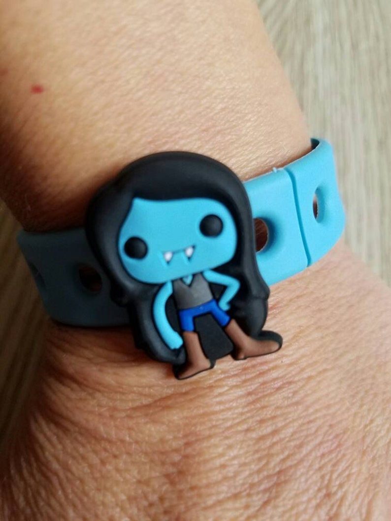 10 Adventure Time Silicone Bracelets Party Favors
