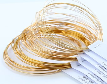 ColourCraft Wire, 18 Gauge 0.040 in / 1.02 mm, Tarnish Resistant Copper, 2.7 m / 3 yd coil