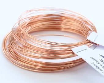 Non Tarnish Copper Wire Bundle, Craft Wire, Jewelry Making Wire