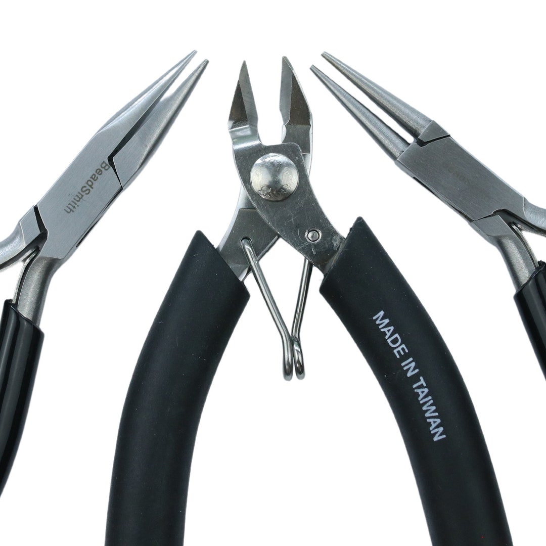 BeadSmith Economy Flush Cutter Pliers - For Cutting Thin Gauge Wire & Beading 9 thumbnail image