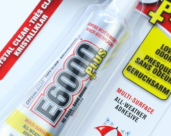 E6000 Plus Glue 26.6ml, Strong Glue, Jewelry Making, Craft Glue, Clear Glue