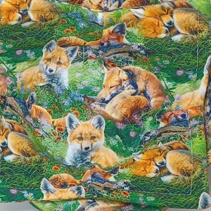 Microwave Bowl Cozy, Soup Bowl Cozy, Soup Bowl Hot Pads, Soup Bowl Holder   ~ Sleepy FOX **2 Sizes