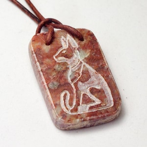 Bastet's Amulet - Egyptian jewelry, egyptian necklace Egyptian Revival