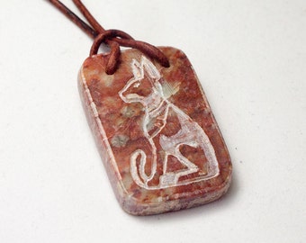 Bastet's Amulet - Egyptian jewelry, egyptian necklace Egyptian Revival