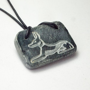 Anubis' Amulet - Egyptian jewelry, egyptian necklace Egyptian Revival