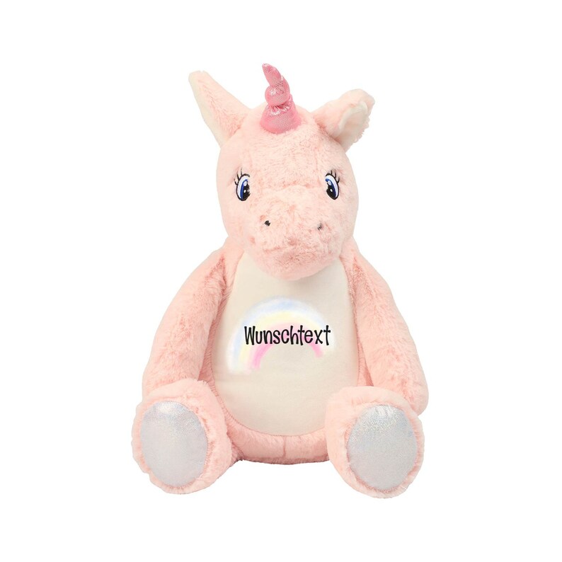 Unicorn Stuffed Animal With Name Stuffed Animal Personalized Etsy