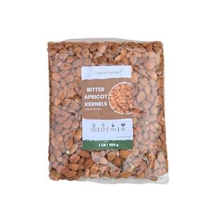 Bitter apricot kernels, raw - natural Seeds, Premium bitter Almonds for Gardening, Sprouting & Educational Use