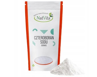 Borax Powder, Purity 99.9%  – Natural Laundry Booster & Home Cleaner, 900g/ 2LB