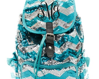 sequins bookbag