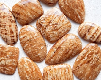 Natural Aragonite Cabochon Wholesale Lot By Weight With Different Shapes And Sizes Used For Jewelry Making