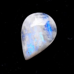 Rainbow Moonstone Cabochon Loose Gemstone For Handmade Jewelry, AAA+ Natural Rainbow Moonstone Cabochon For Wire Wrapping -  78579-78582