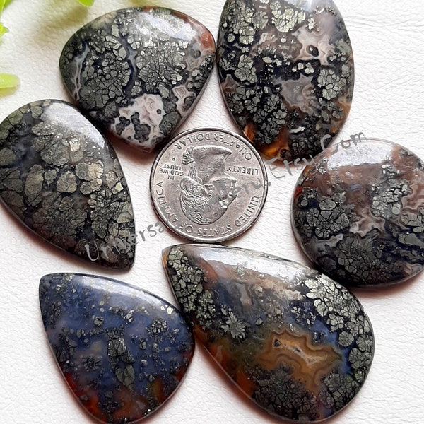 Natural Marcasite Cabochon Wholesale Lot By Weight With Different Shapes And Sizes Used For Jewelry Making