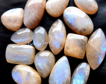 BELOMORITE SUNSTONE Cabochon Wholesale Lot By Weight With Different Shapes And Sizes Used For Jewelry Making