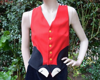 MOSCHINO 1980 Mickey Mouse Vest