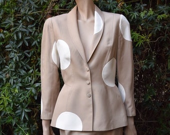 80s Thierry Mugler activ グレー ジップジャケット 80s Thierry Mugler activ グレー ジップジャケット