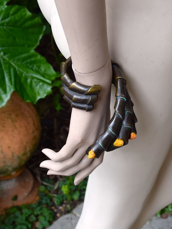CLAUDE MONTANA 1980 Brutalist Cuff
