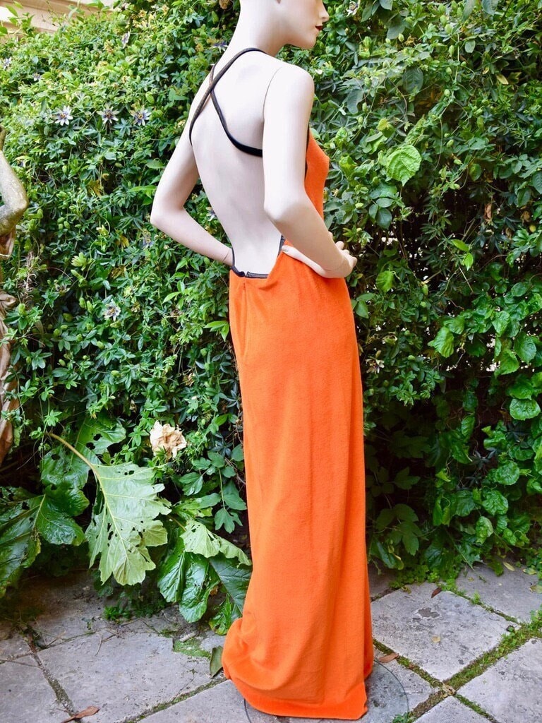 ワンピース VINTAGE Courreges 70s Two-tone Dress CourregesYellowEnsembleCompres