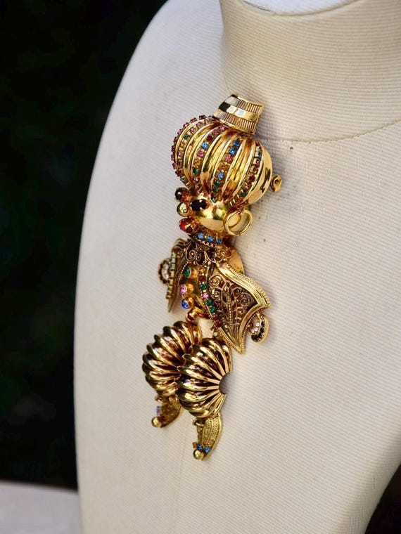 CHRISTIAN DIOR GALLIANO 1990 Sultan Brooch - Etsy