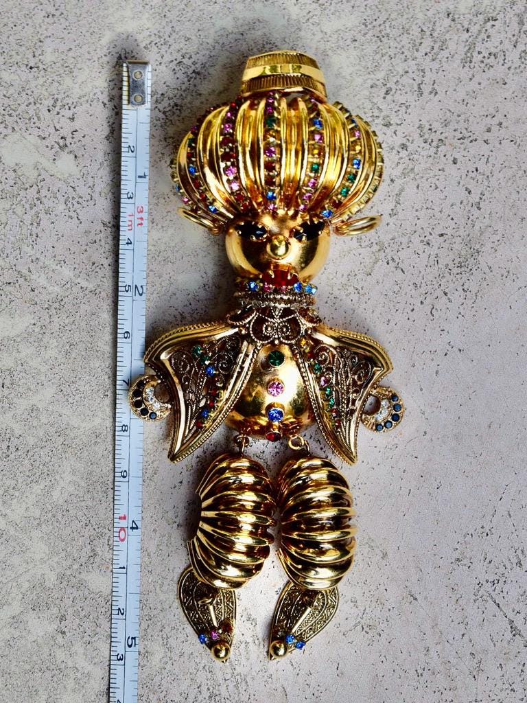 CHRISTIAN DIOR GALLIANO 1990 Sultan Brooch - Etsy