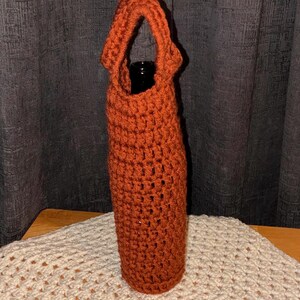 Wine Bottle Holder, Fall Gift Bag, Thanksgiving Decor