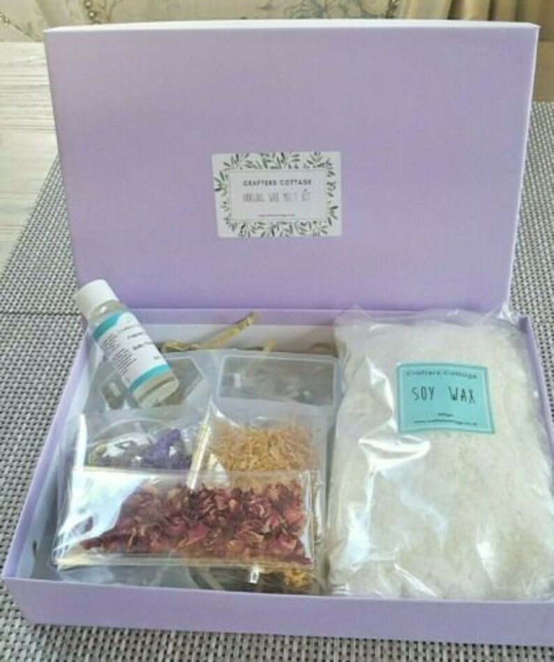 Wax Melt Starter Kit for Hanging Melts With Botanicals Etsy UK
