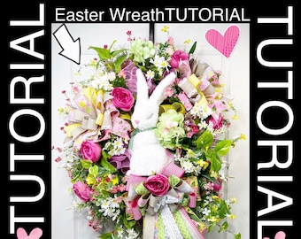 Easter Bunny Wreath tutorial