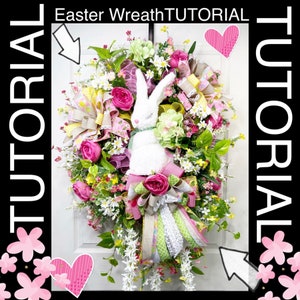 Easter Bunny Wreath tutorial