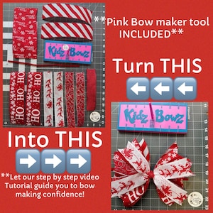 Kidz Bow Maker plus bow kit and tutorial, kidz Bowz,