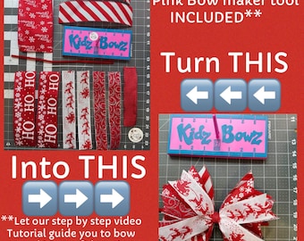 Kidz Bow Maker plus bow kit and tutorial, kidz Bowz,
