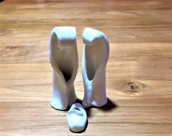 Handmade ceramic nativity