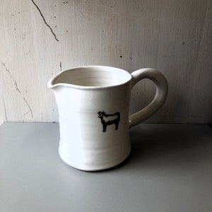 Creamer Milk jug 400 ml handmade ceramic
