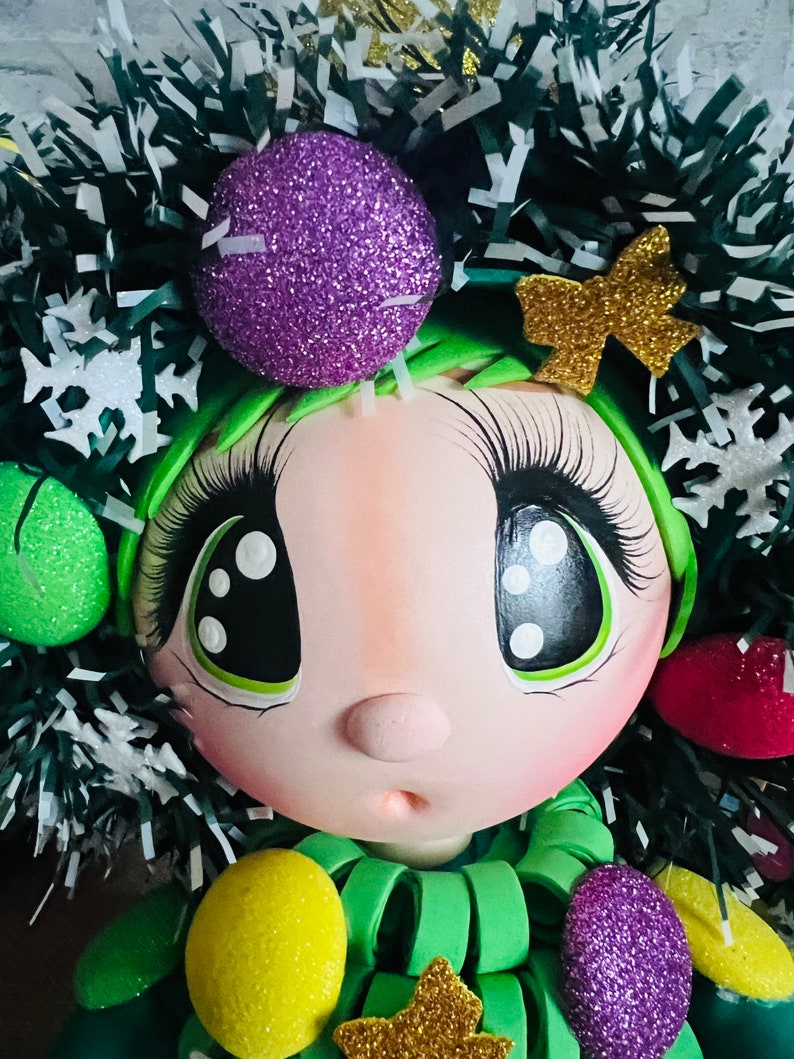 Tree Dol Christmas Tree Doll - Etsy