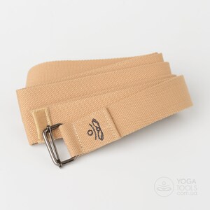 Yoga belt Baddha 2-3m, cotton, eco, yoga strap, Yogatools, Ukraine image 4