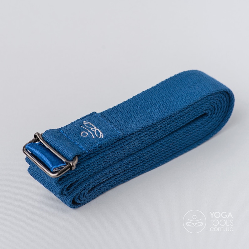 Yoga belt Baddha 2-3m, cotton, eco, yoga strap, Yogatools, Ukraine image 7